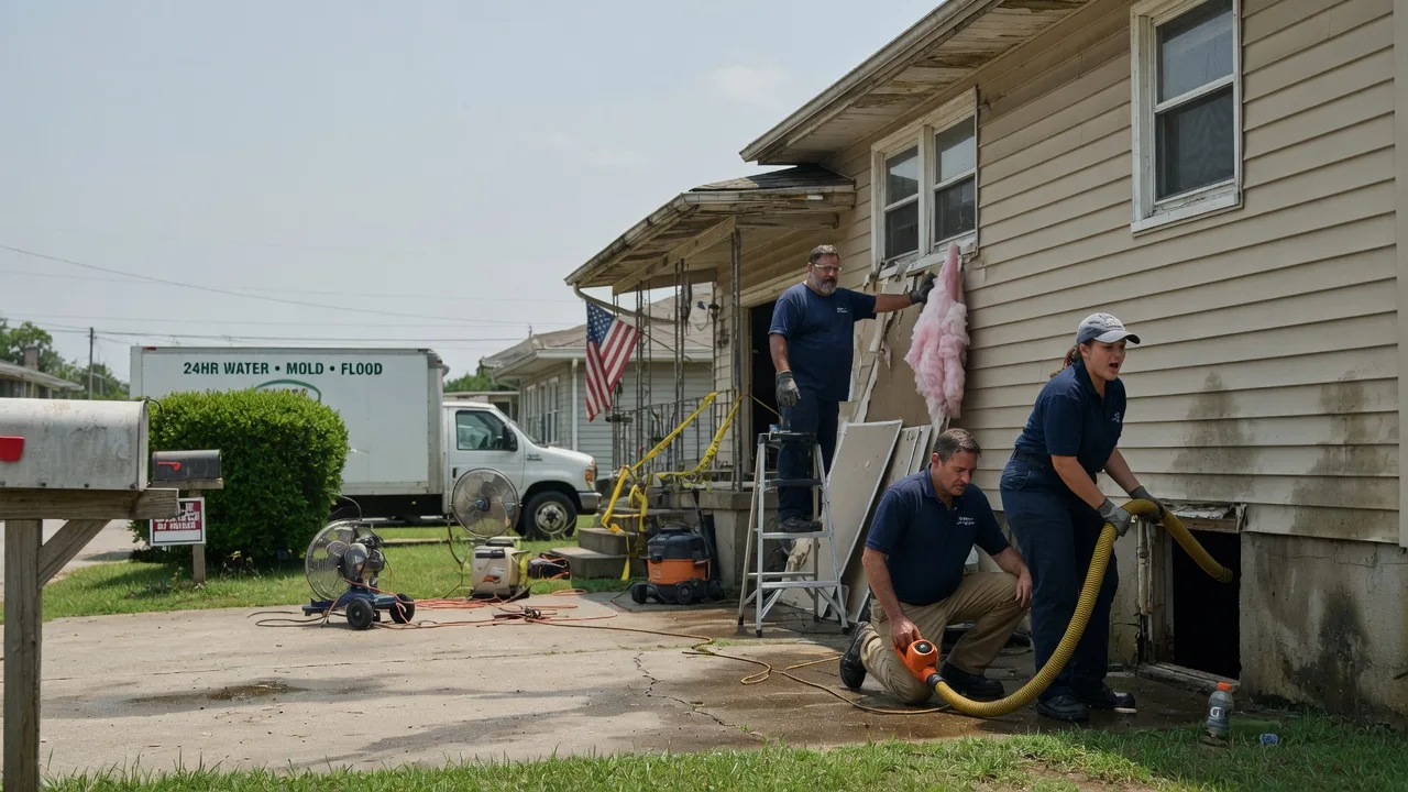Water Damage Repair in Irvine, PA near me